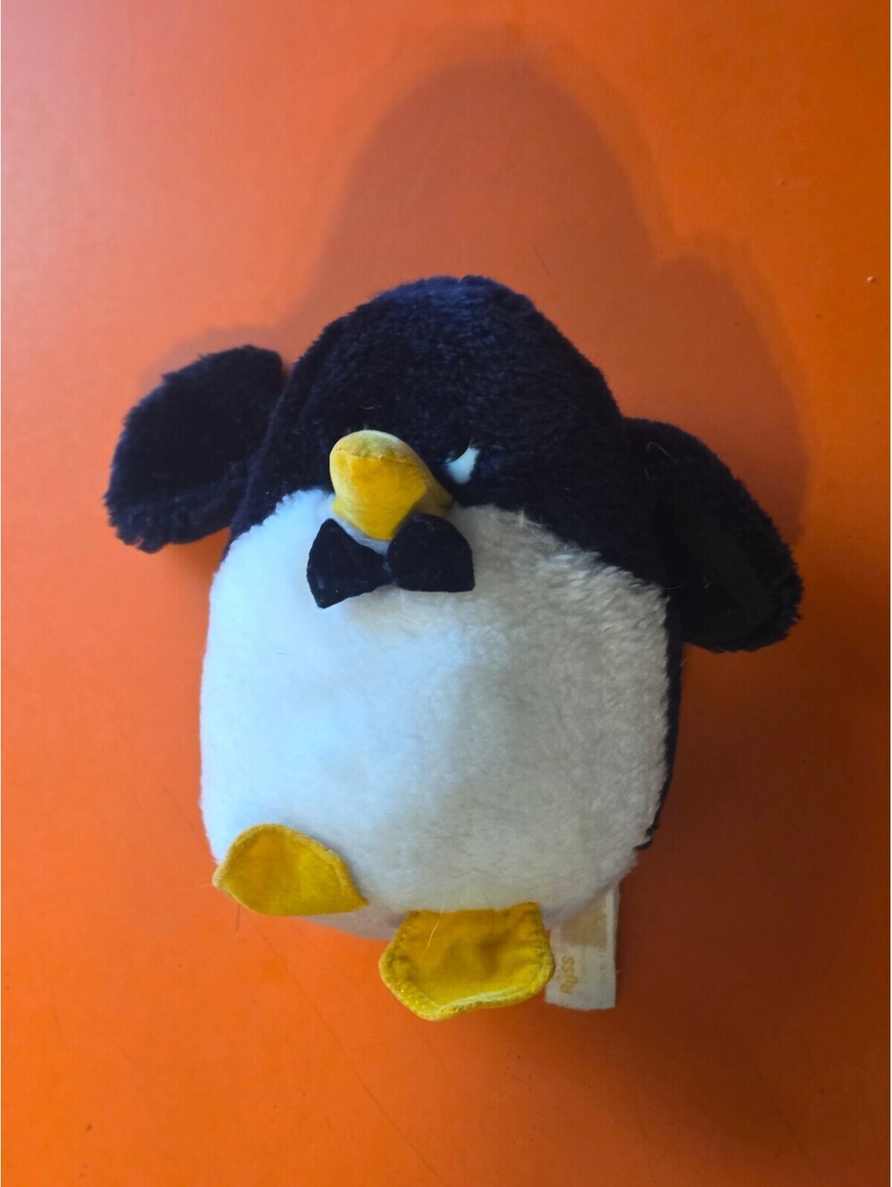 Russ Berrie Pookie Penguin Plush Stuffed Toy Animal Red Bow